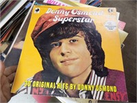 USED LP DONNY OSMOND SUPERSTAR RECORD IS AS