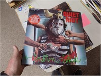 USED LP QUIET RIOT CONDITION CRITICAL  RECORD IS