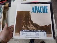 USED LP APACHE   RECORD IS AS SHOWN, HAVE BEEN