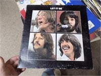 USED LP THE BEATLES LET IT BE  RECORD IS AS