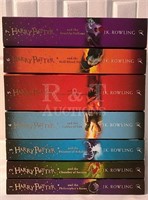 7 New Harry Potter Softcover Books - Full Series