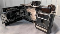 Vintage Polaroid Land Camera Model 95a with Photo