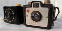 2 Vintage Kodak Brownie Cameras.