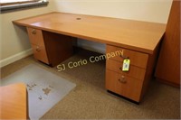 Custom made executive desk