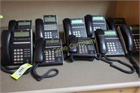 Lot of 10 NEC phone handsets