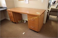 Custom made executive desk 72 in