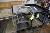 Metal shop cart