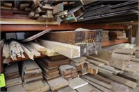 Lot of wood board and moldings