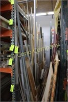 Lot of assorted steel and aluminum rod