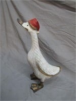 Unique Collections Wooden Holiday Duck