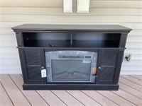 Electric fireplace/ TV stand