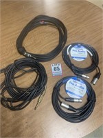 2 new 20’ cables and 2 used cables