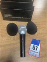 Dynamic Zebra SM-30 microphone