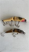 Pair jointed pike lures- "pikie"