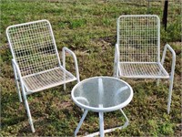 Vintage Patio Chairs & Table