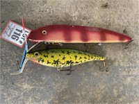 2 large musky lures