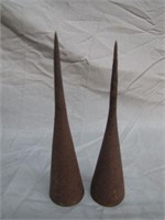 Vintage Pair Southern Maryland Tobacco Spears