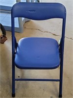 Blue Foldable Children's Chair