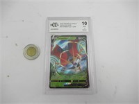 Carte gradée Pokémon Orbeetle V, Beckett