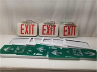 Exit Light & Safety Related Sign Lot