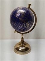 World Globe on Metal - Brass?? Base