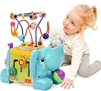 TOP BRIGHT Baby Activity Cube Toys for 2 Year Ol