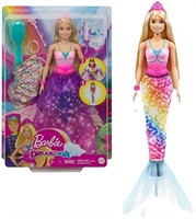 ?Barbie Dreamtopia 2-in-1 Princess to Mermaid Fa