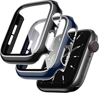 2Pack WFEAGL Cases Compatible with Apple Watch S