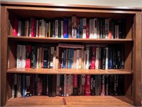 3 shelves of books