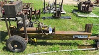 Log Splitter with Gas Engine