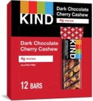 *KIND Bars Dark Chocolate Cherry Cashew-12Ct