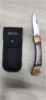 Buck #110E Folding Knife w/ Pouch (S-15)
