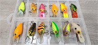 (12) Wiggle Warts Fishing Lures All Different (7)