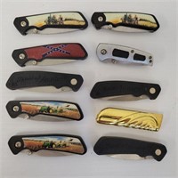 Pocket knives lot