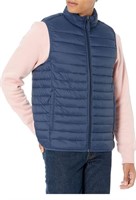 SIZE LARGE AMAZON ESSENTIALS MEN'S PUFFER VEST