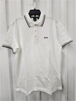 SIZE EXTRA LARGE BOSS MEN'S REGULAR FIT POLO