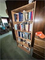 BOOKCASE AND CONTENTS