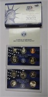 2002 S US Mint Proof Set - 10 Coins