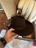 COWBOY HAT LUSKEY'S RESISTOL 6 7/8