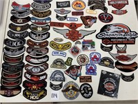 Harley Davidson patches