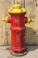 VINTAGE LUDLOW FIRE HYDRANT