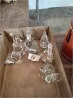 Clear Glass Figurines