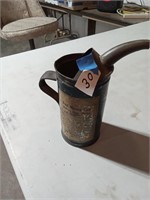 One Maytag oil can (measuring can)