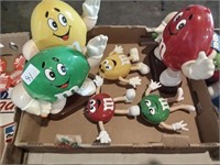 M & M Candy Figurines