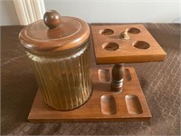 Antique Humidor, Pipe Stand