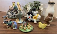 Porcelain Banks, Mary Moos & other Decor