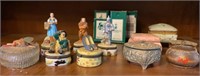Wizard of Oz trinket boxes & others