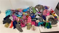 Large Lot of Barbie Clothes