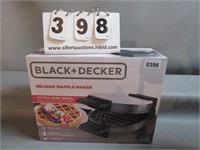 Black and Decker Belgian Waffle Maker