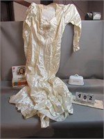 Vintage Wedding Dress - Enamel Butter Tray